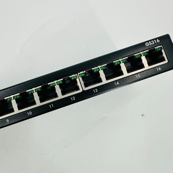 NETGEAR GS316 16-Port Gigabit Ethernet Unmanaged Network Switch - Picture 7 of 10